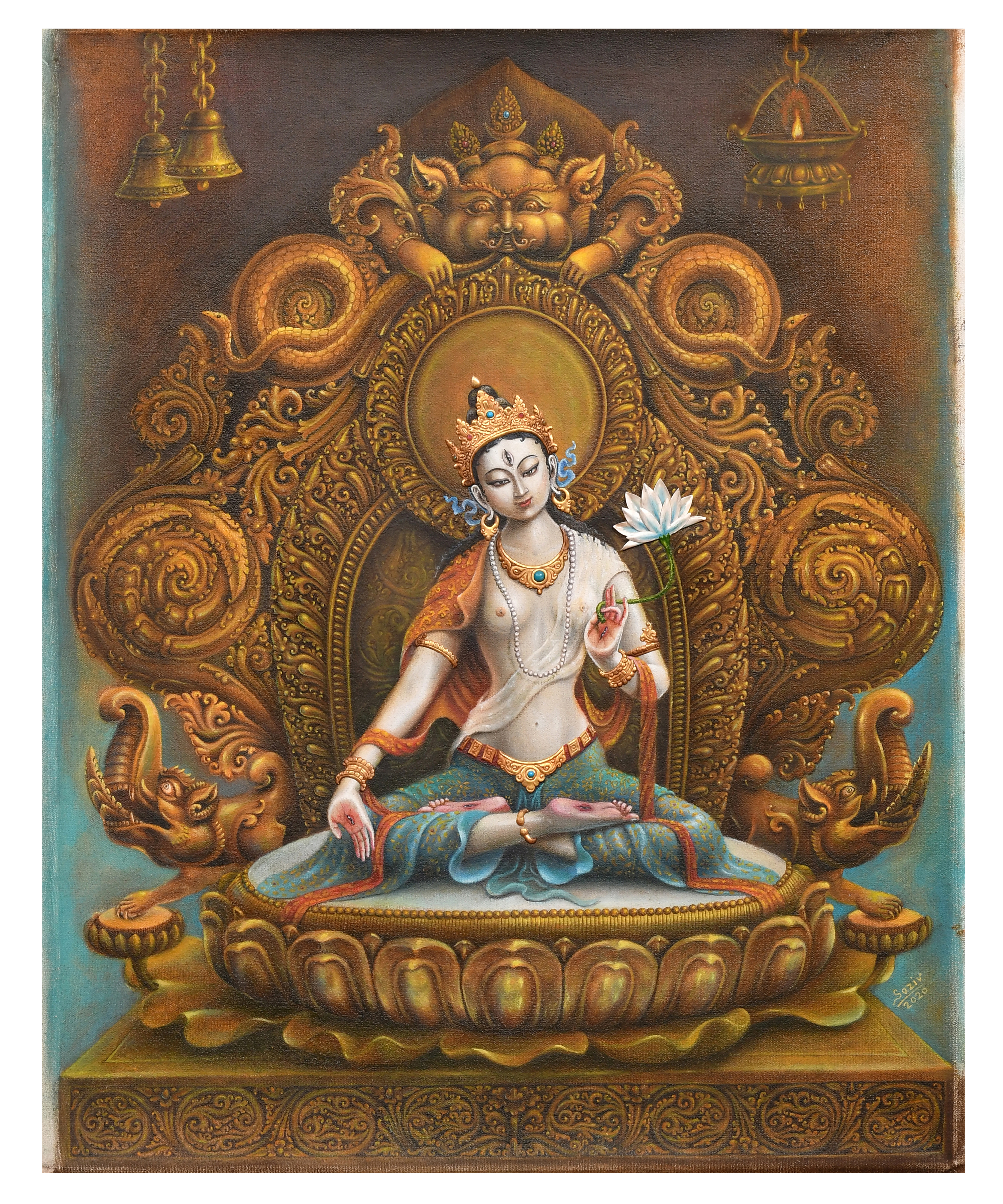 Sapta Lochana Tara (White Tara)