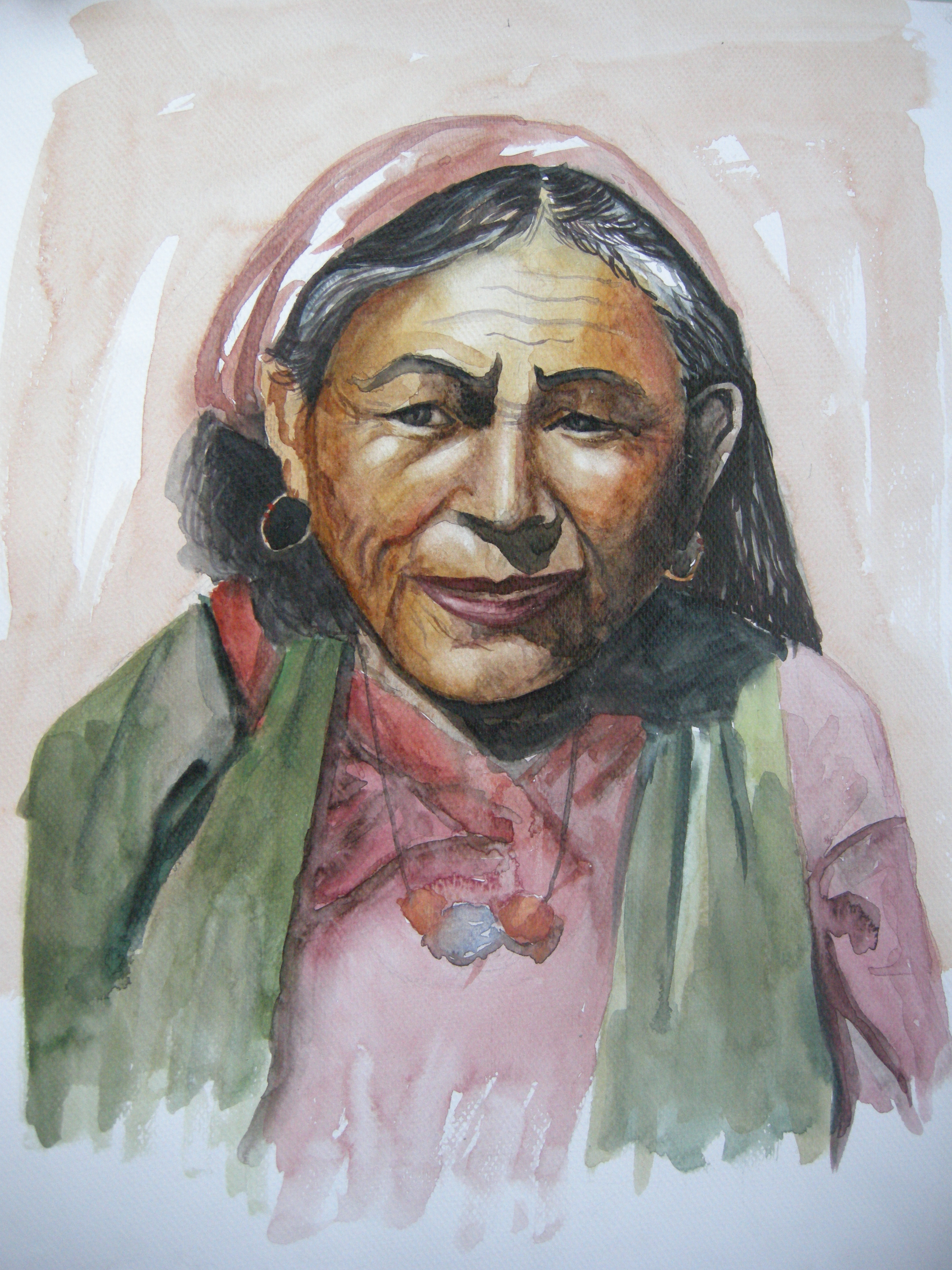 Portrait made by Aritst Saziv